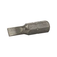 1" x 4F/5R Standard Slotted  Industrial Screwdriver Bit Recyclable 